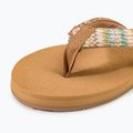 Dámske žabky ROXY Porto Raffia II multi/olive 7