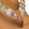 Dámske žabky ROXY Porto Raffia II multi/olive 8