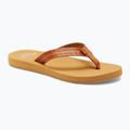 Dámske žabky ROXY Porto Motif tan 8
