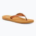 Dámske žabky ROXY Porto Motif tan