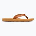 Dámske žabky ROXY Porto Motif tan 2