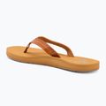 Dámske žabky ROXY Porto Motif tan 3