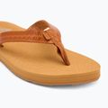 Dámske žabky ROXY Porto Motif tan 7