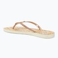 Dámske žabky ROXY Bermuda Print peach cream 3