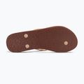 Dámske žabky ROXY Bermuda Print brown combo 4