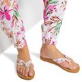 Dámske žabky ROXY Paia V white/crazy pink print 4