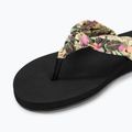 Dámske žabky ROXY Paia V black/pink/soft lime 7