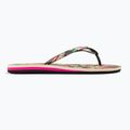 Dámske žabky ROXY Portofino III black/pink/soft lime 2