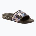 Dámske šľapky ROXY Slippy IV black/boysenberry 8
