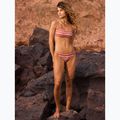 Spodný diel plaviek ROXY Printed Beach Classics Moderate cedar wood happy stripe 6