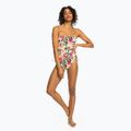 Dámske jednodielne plavky ROXY Printed Beach Classics Lace UP anthracite palm song s 3