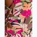 Dámske jednodielne plavky ROXY Printed Beach Classics Lace UP anthracite palm song s 8