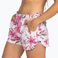 Dámske plavkové šortky ROXY Wave Printed 2 white happy tropical swim 5