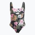 Dámske plavky ROXY Pro The Double Line One anthracite classic pro surf
