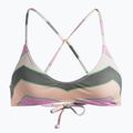 Vrchný diel plaviek  ROXY Vista Stripe Strappy agave green very vista stripe