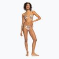 Vrchný diel plaviek  ROXY Printed Beach Classics Tiki Tri anthracite palm song s 3