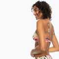 Vrchný diel plaviek  ROXY Printed Beach Classics Wrap anthracite palm song s 5