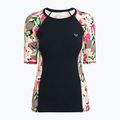 Dámske tričko na plávanie  ROXY Lycra Printed anthracite palm song s 6