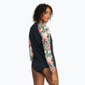 Dámsky longsleeve na plávanie  ROXY Lycra Printed anthracite palm song s 4