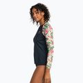 Dámsky longsleeve na plávanie  ROXY Lycra Printed anthracite palm song s 5