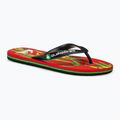 Pánske žabky Quiksilver Molokai Art II black/red/black