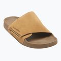 Pánske šľapky Quiksilver Rivi Suede tan 1