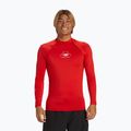 Longsleeve pánsky na plávanie Quiksilver Saturn UPF50 high risk red