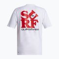 Pánske tričko na plávanieQuiksilver Everyday Surf Tee white/black 5