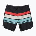 Pánske plavecké šortky Quiksilver Everyday Stripe 19 black