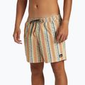 Pánske plavecké šortky Quiksilver Remade Mix Volley 16 oyster white 8