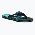 Pánske žabky Quiksilver Molokai Layback II blue / black / blue