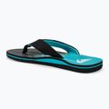 Pánske žabky Quiksilver Molokai Layback II blue / black / blue 3