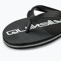 Pánske žabky Quiksilver Molokai Stripe black/black/grey  7