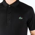 Lacoste pánske tenisové tričko čierne DH3201 4