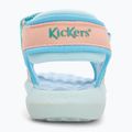 Detské sandále Kickers Kickjune blue/coral pink/green 6