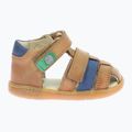 Detské sandále Kickers Kick Pod camel/navy 2