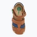 Detské sandále Kickers Kick Pod camel/navy 5