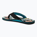 Pánske žabky Quiksilver Molokai Layback II white / black / blue 3