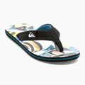 Pánske žabky Quiksilver Molokai Layback II white / black / blue 8