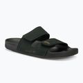 Pánske šľapky Quiksilver Rivi Leather Double Adjust black 1