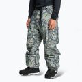 Pánske snowboardové nohavice Quiksilver Snow Down Cargo woodland abstract sea spray 4