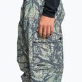Pánske snowboardové nohavice Quiksilver Snow Down Cargo woodland abstract sea spray 6