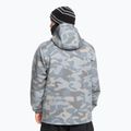 Pánska snowboardová mikina Quiksilver Shredder Hoodie puzzle camo ice flow 3
