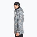 Pánska snowboardová mikina Quiksilver Shredder Hoodie puzzle camo ice flow 4
