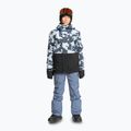 Detská snowboardová bunda Quiksilver Mission Printed Block puzzle camo ice flow 2