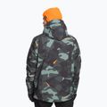 Pánska snowboardová bunda Quiksilver Mission Printed puzzle camo sea spray 2