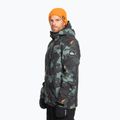 Pánska snowboardová bunda Quiksilver Mission Printed puzzle camo sea spray 3