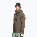 Pánska snowboardová bunda Quiksilver Quest Stretch 20K canteen 3