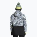 Detská snowboardová bunda Quiksilver Mission Printed Block heritage scribble black 3