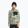 Detská snowboardová mikina Quiksilver Aker Half Zip Fleece shadow checks desert sage